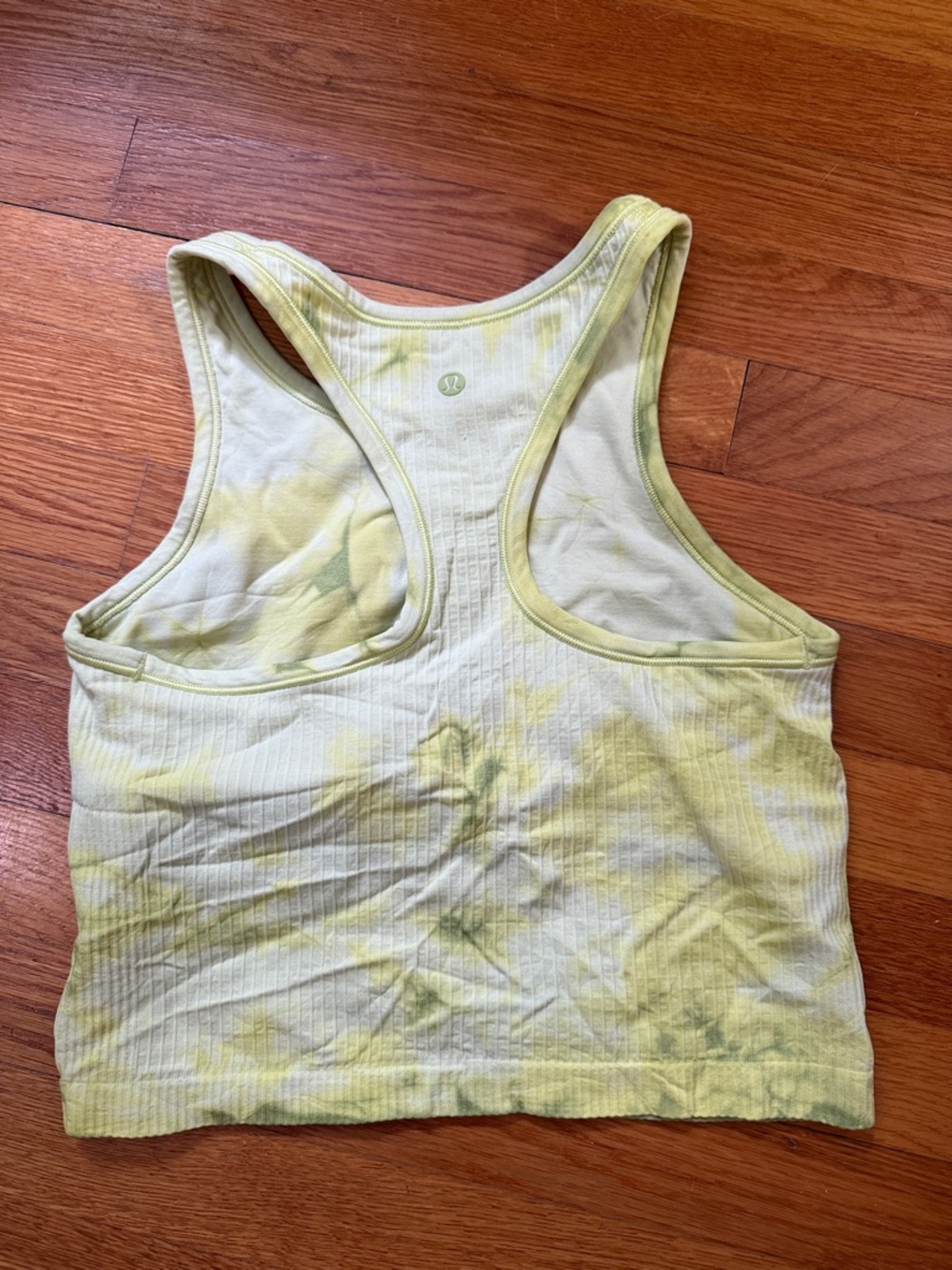 lululemon athletica Ebb to Street crop Tie-Dye Ribbed Tank - Picture 2 of 3